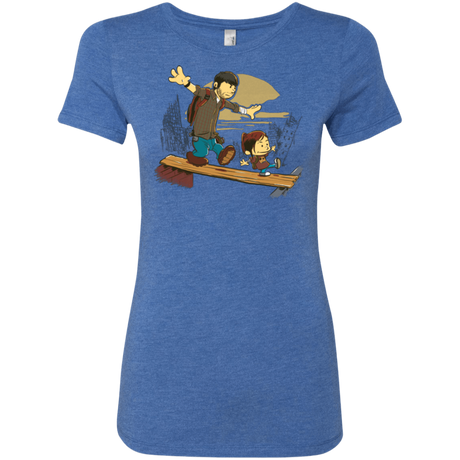 T-Shirts Vintage Royal / Small Just the 2 of Us Women's Triblend T-Shirt