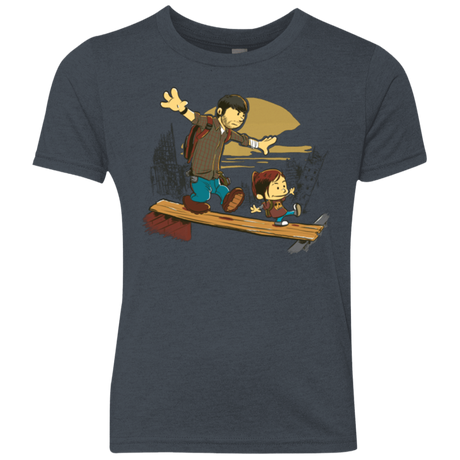 T-Shirts Vintage Navy / YXS Just the 2 of Us Youth Triblend T-Shirt