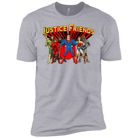 T-Shirts Heather Grey / YXS Justice Friends Boys Premium T-Shirt