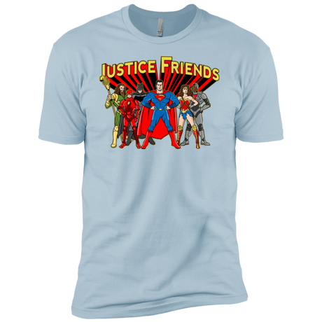 T-Shirts Light Blue / YXS Justice Friends Boys Premium T-Shirt