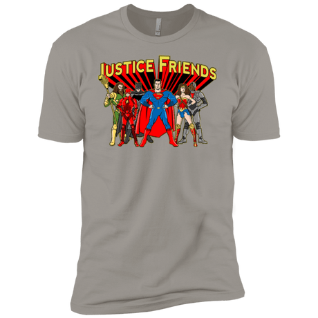 T-Shirts Light Grey / YXS Justice Friends Boys Premium T-Shirt