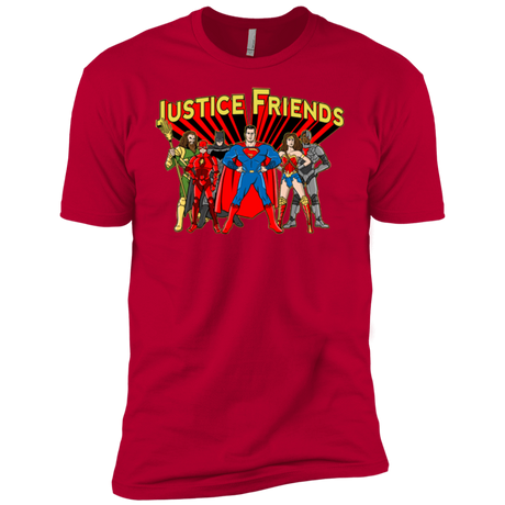 T-Shirts Red / YXS Justice Friends Boys Premium T-Shirt