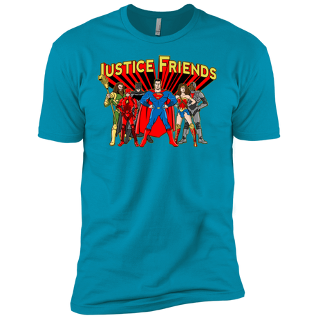 T-Shirts Turquoise / YXS Justice Friends Boys Premium T-Shirt