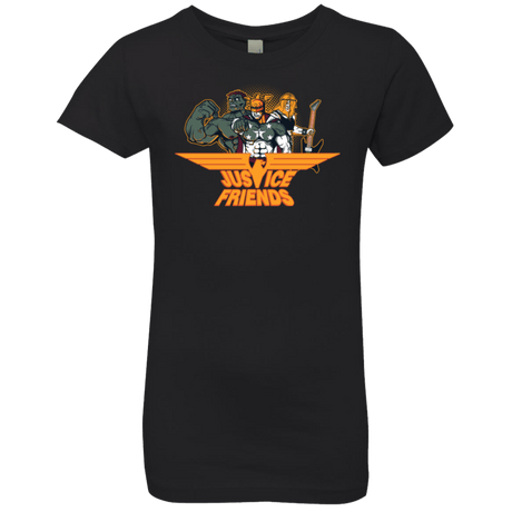 T-Shirts Black / YXS Justice Friends Girls Premium T-Shirt