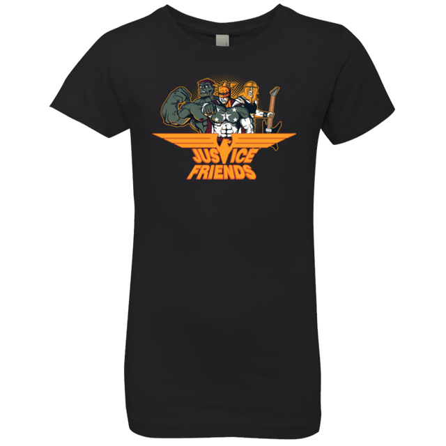 T-Shirts Black / YXS Justice Friends Girls Premium T-Shirt