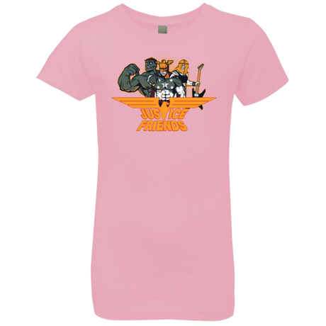 T-Shirts Light Pink / YXS Justice Friends Girls Premium T-Shirt