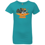 T-Shirts Tahiti Blue / YXS Justice Friends Girls Premium T-Shirt