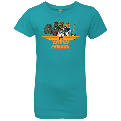 T-Shirts Tahiti Blue / YXS Justice Friends Girls Premium T-Shirt