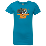 T-Shirts Turquoise / YXS Justice Friends Girls Premium T-Shirt