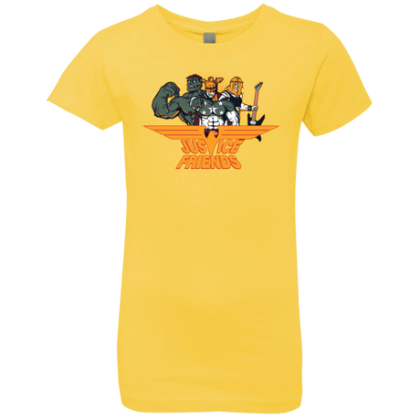 T-Shirts Vibrant Yellow / YXS Justice Friends Girls Premium T-Shirt
