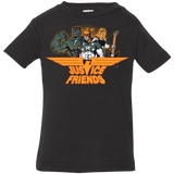 T-Shirts Black / 6 Months Justice Friends Infant Premium T-Shirt