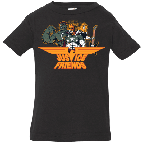 T-Shirts Black / 6 Months Justice Friends Infant Premium T-Shirt