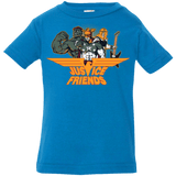 T-Shirts Cobalt / 6 Months Justice Friends Infant Premium T-Shirt