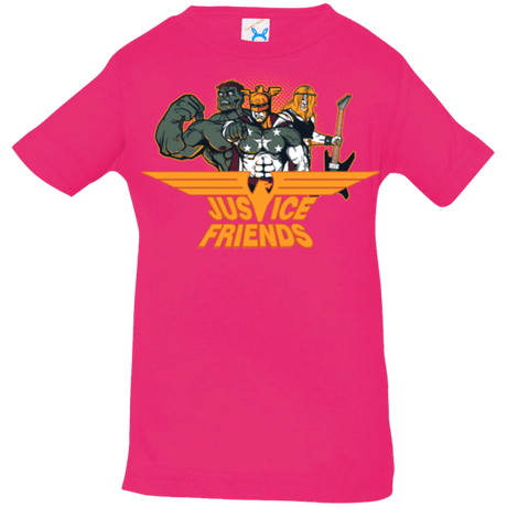 T-Shirts Hot Pink / 6 Months Justice Friends Infant Premium T-Shirt