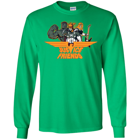 T-Shirts Irish Green / S Justice Friends Men's Long Sleeve T-Shirt