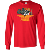 T-Shirts Red / S Justice Friends Men's Long Sleeve T-Shirt