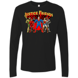 T-Shirts Black / Small Justice Friends Men's Premium Long Sleeve