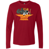 T-Shirts Cardinal / S Justice Friends Men's Premium Long Sleeve