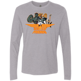 T-Shirts Heather Grey / S Justice Friends Men's Premium Long Sleeve