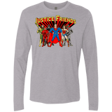 T-Shirts Heather Grey / Small Justice Friends Men's Premium Long Sleeve