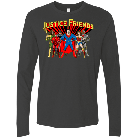 T-Shirts Heavy Metal / Small Justice Friends Men's Premium Long Sleeve