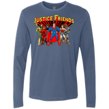 T-Shirts Indigo / Small Justice Friends Men's Premium Long Sleeve
