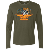 T-Shirts Military Green / S Justice Friends Men's Premium Long Sleeve