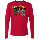T-Shirts Red / Small Justice Friends Men's Premium Long Sleeve
