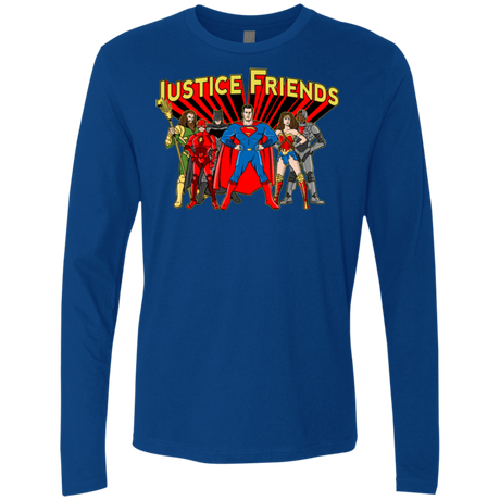 T-Shirts Royal / Small Justice Friends Men's Premium Long Sleeve