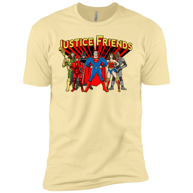 T-Shirts Banana Cream / X-Small Justice Friends Men's Premium T-Shirt