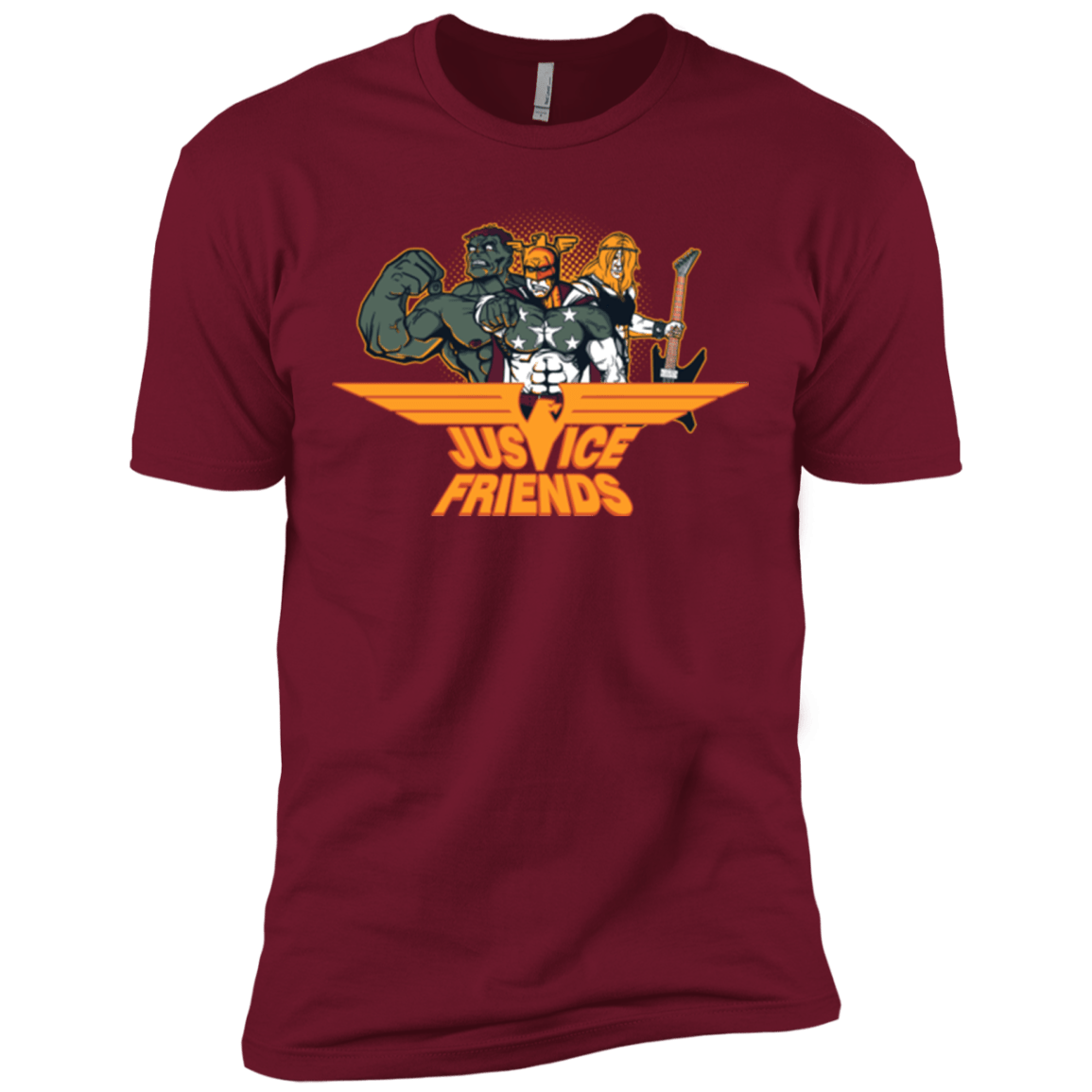 T-Shirts Cardinal / X-Small Justice Friends Men's Premium T-Shirt
