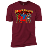 T-Shirts Cardinal / X-Small Justice Friends Men's Premium T-Shirt
