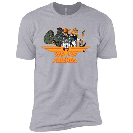 T-Shirts Heather Grey / X-Small Justice Friends Men's Premium T-Shirt