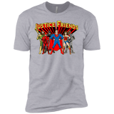 T-Shirts Heather Grey / X-Small Justice Friends Men's Premium T-Shirt