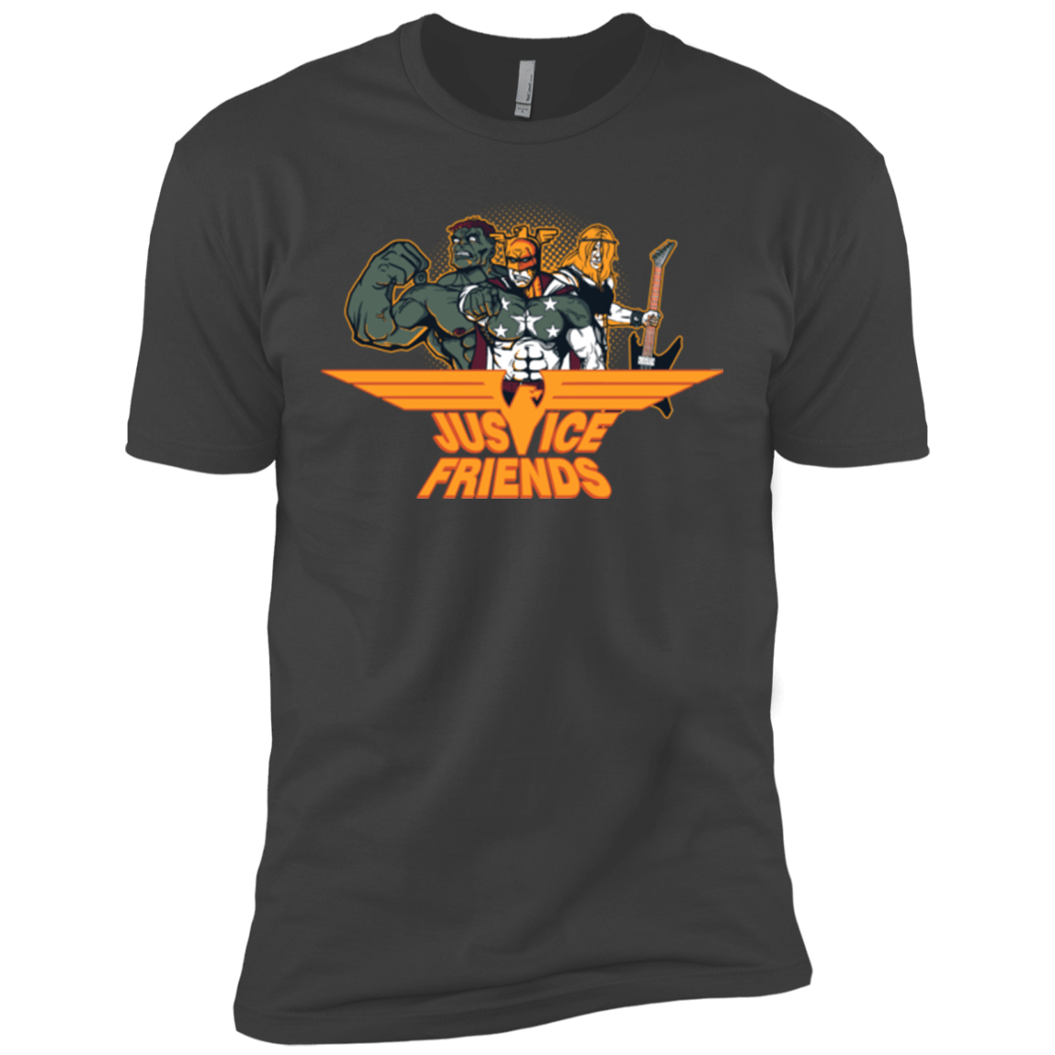 T-Shirts Heavy Metal / X-Small Justice Friends Men's Premium T-Shirt