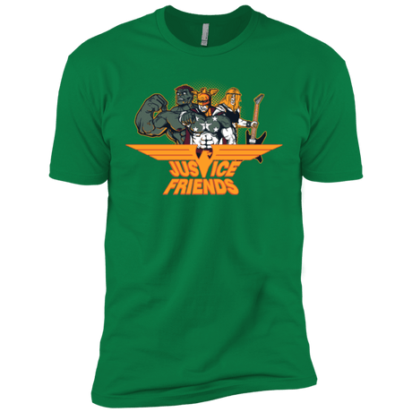 T-Shirts Kelly Green / X-Small Justice Friends Men's Premium T-Shirt