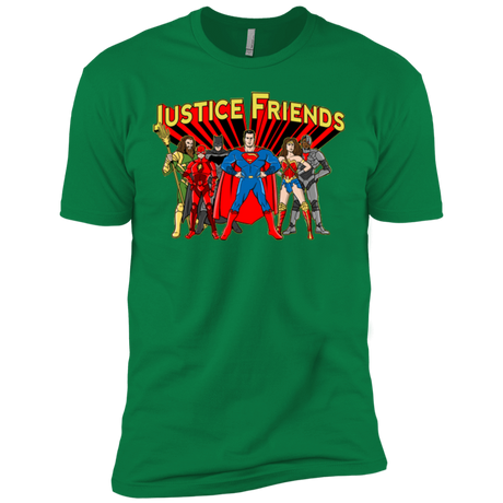 T-Shirts Kelly Green / X-Small Justice Friends Men's Premium T-Shirt