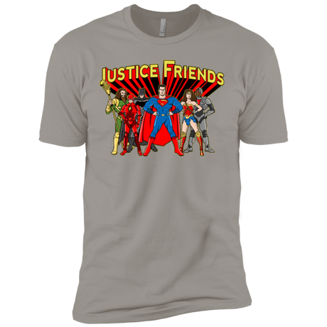 T-Shirts Light Grey / X-Small Justice Friends Men's Premium T-Shirt