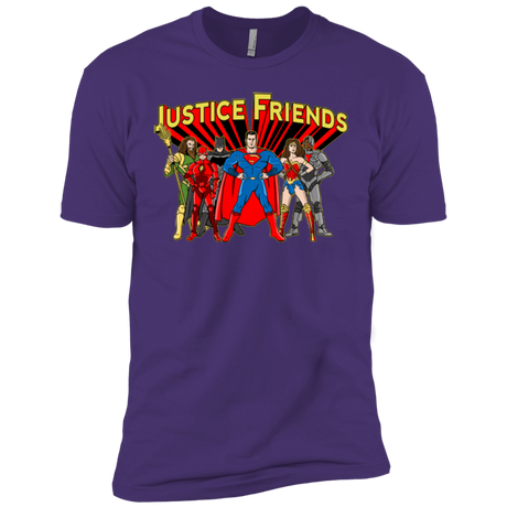 T-Shirts Purple / X-Small Justice Friends Men's Premium T-Shirt