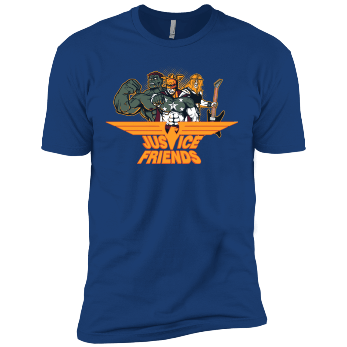 T-Shirts Royal / X-Small Justice Friends Men's Premium T-Shirt