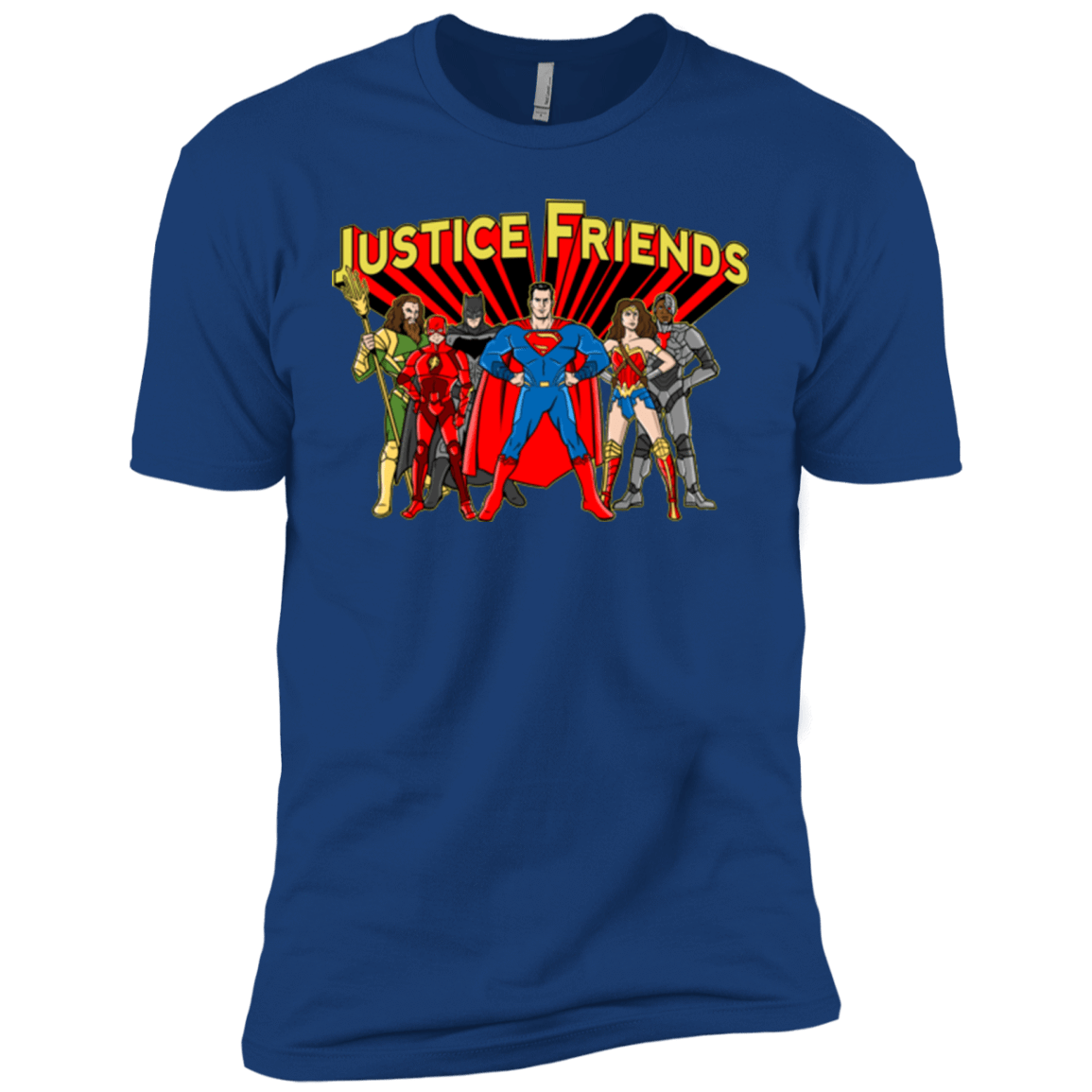 T-Shirts Royal / X-Small Justice Friends Men's Premium T-Shirt