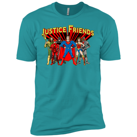 T-Shirts Tahiti Blue / X-Small Justice Friends Men's Premium T-Shirt