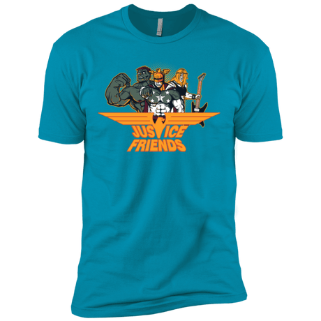 T-Shirts Turquoise / X-Small Justice Friends Men's Premium T-Shirt