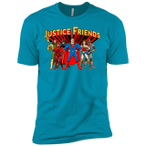 T-Shirts Turquoise / X-Small Justice Friends Men's Premium T-Shirt