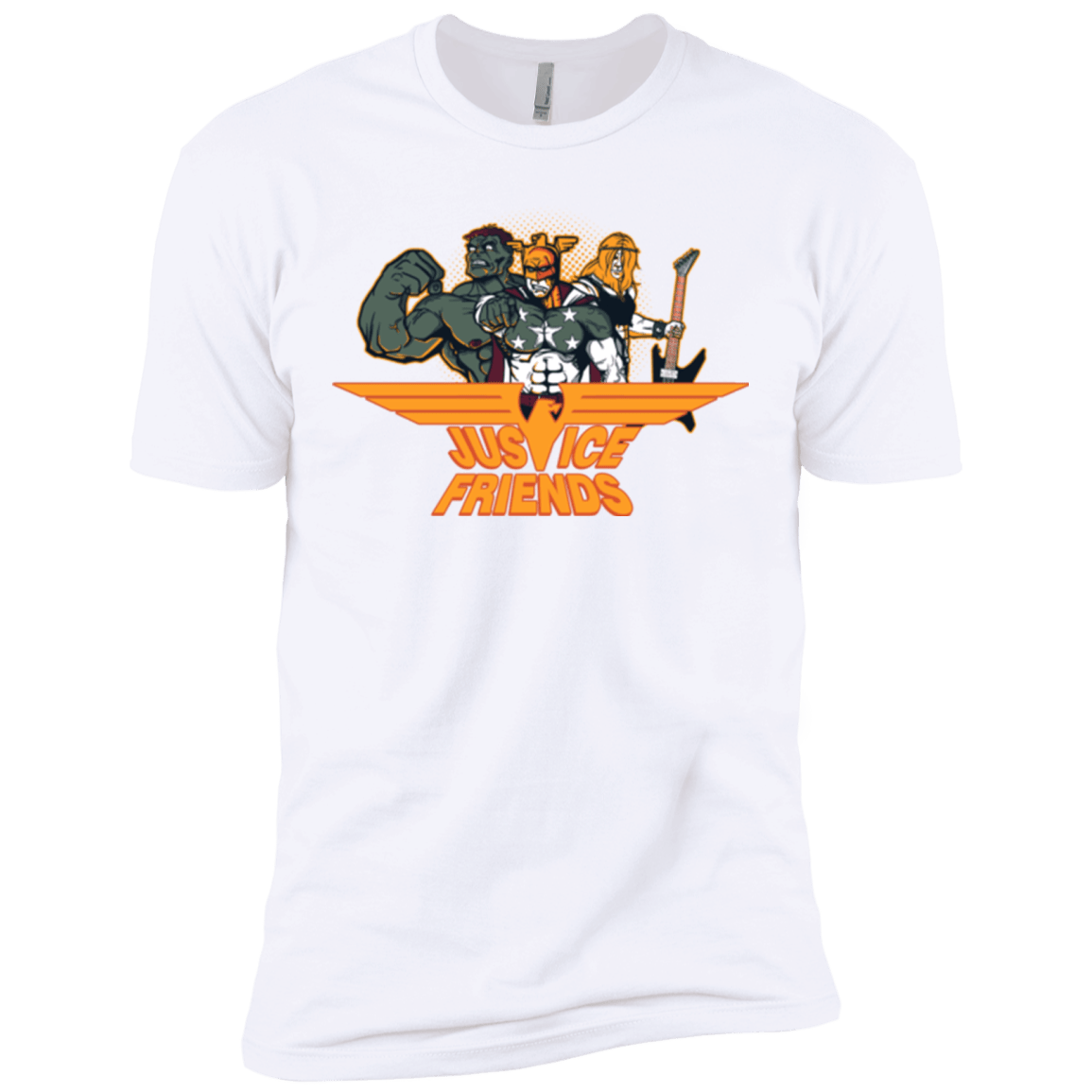 T-Shirts White / X-Small Justice Friends Men's Premium T-Shirt