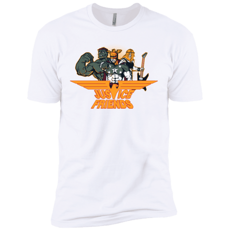 T-Shirts White / X-Small Justice Friends Men's Premium T-Shirt