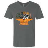 T-Shirts Heavy Metal / X-Small Justice Friends Men's Premium V-Neck