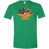 T-Shirts Heather Irish Green / S Justice Friends Men's Semi-Fitted Softstyle