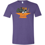 T-Shirts Heather Purple / S Justice Friends Men's Semi-Fitted Softstyle