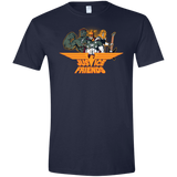 T-Shirts Navy / X-Small Justice Friends Men's Semi-Fitted Softstyle